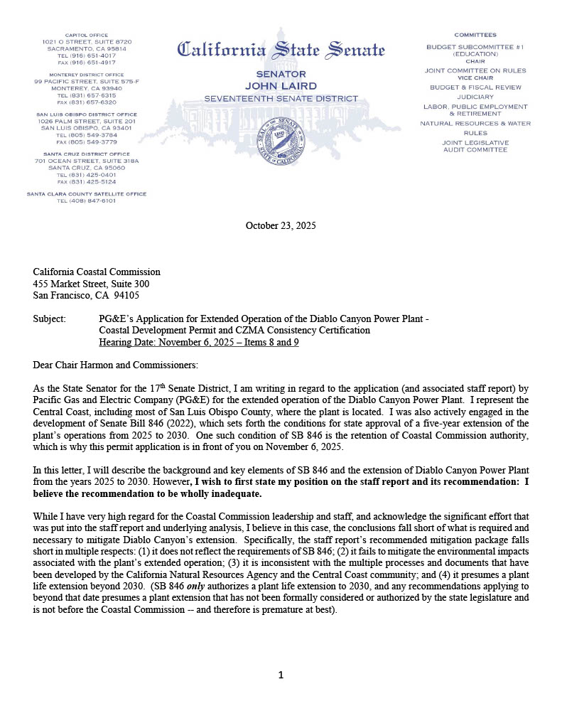 Page 1 of press release