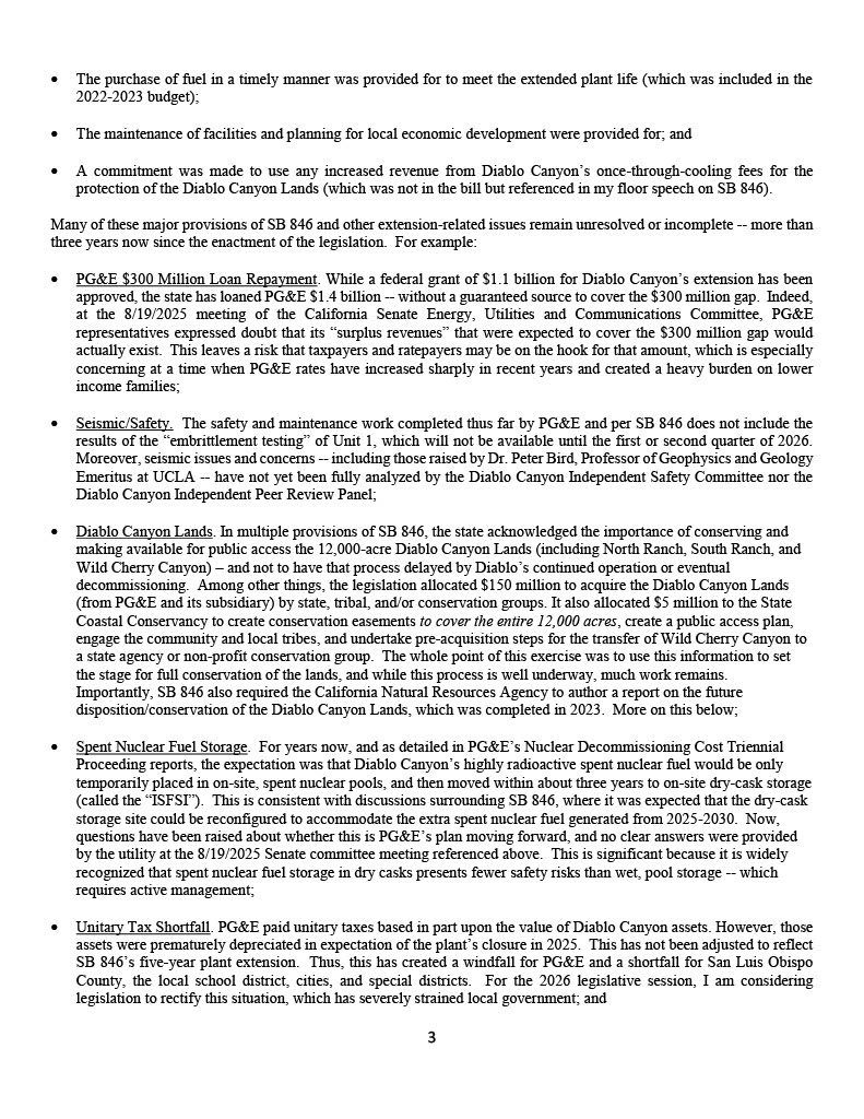 Page 3 of press release