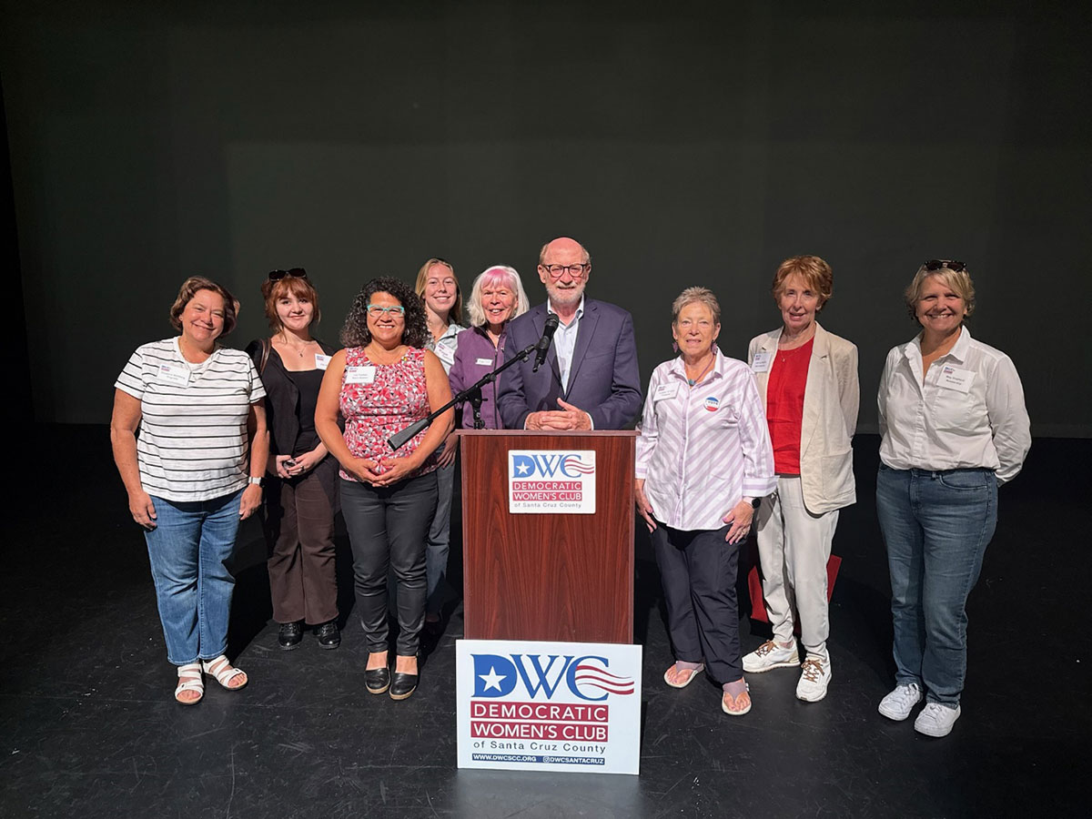 I joined the Democratic Women's Club of Santa Cruz County to review all 14 November ballot propositions, discussing their potential impacts, funding sources, and arguments on both sides. I've held these nonpartisan voter education sessions for 20 years to help voters make informed decisions.
