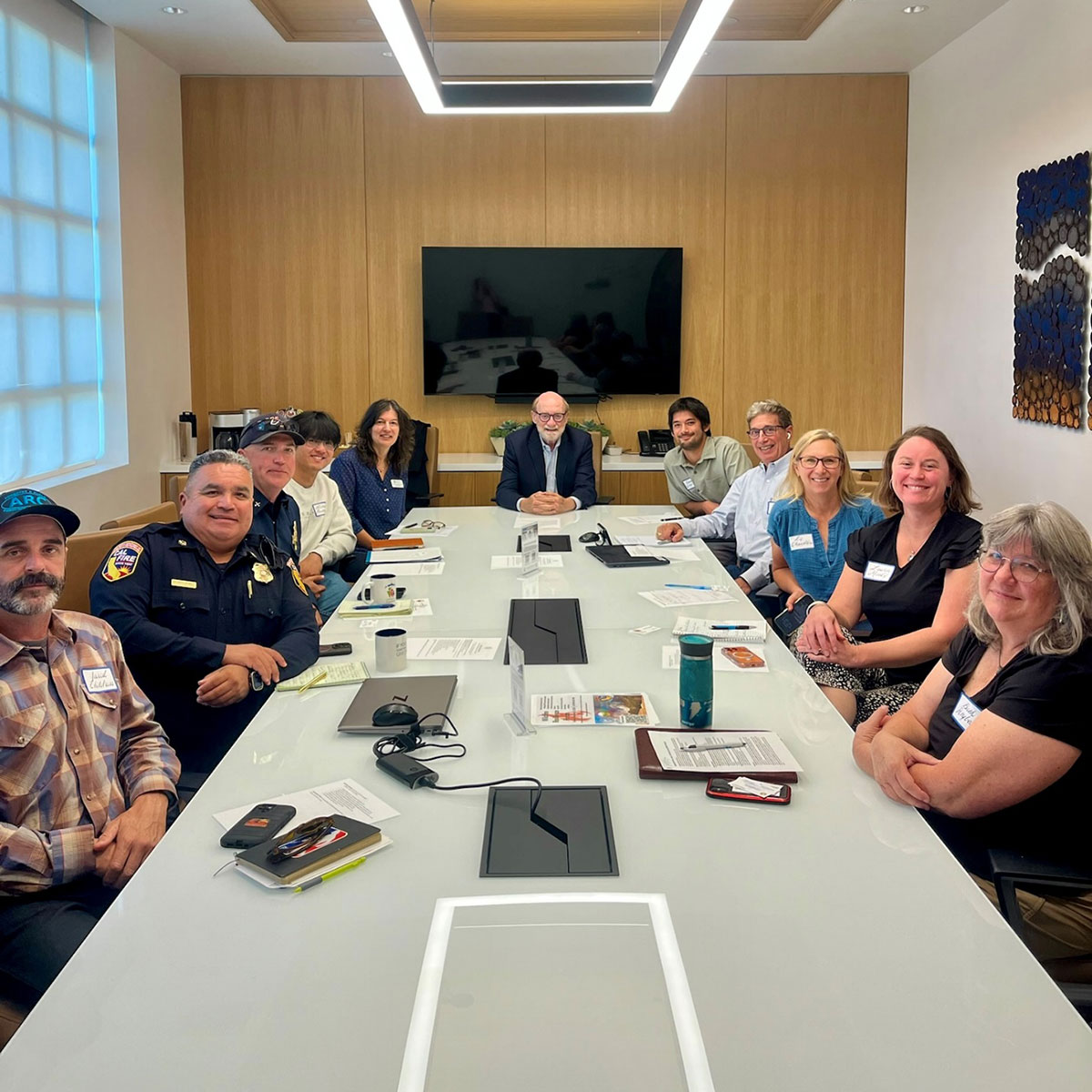 I met with CAL FIRE and local partners in San Benito County to discuss wildfire prevention, vegetation management, and community preparedness. I also visited the San Benito Community Foundation board to highlight state funding for a grant writer to help local nonprofits secure additional resources for residents.