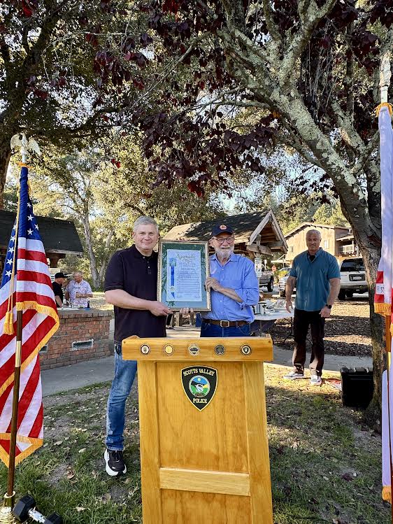 Scotts Valley Steve Walpole Retirement