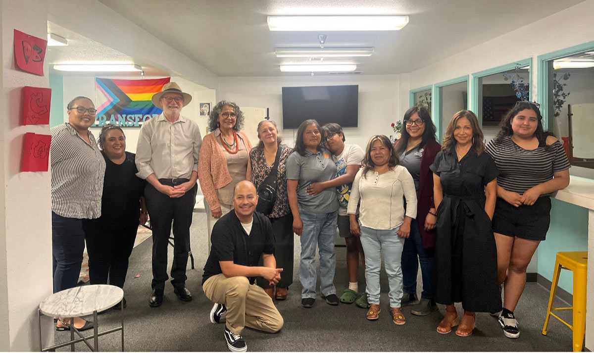 Senator Laird visits the Youth Alliance Impact Center in Hollister.