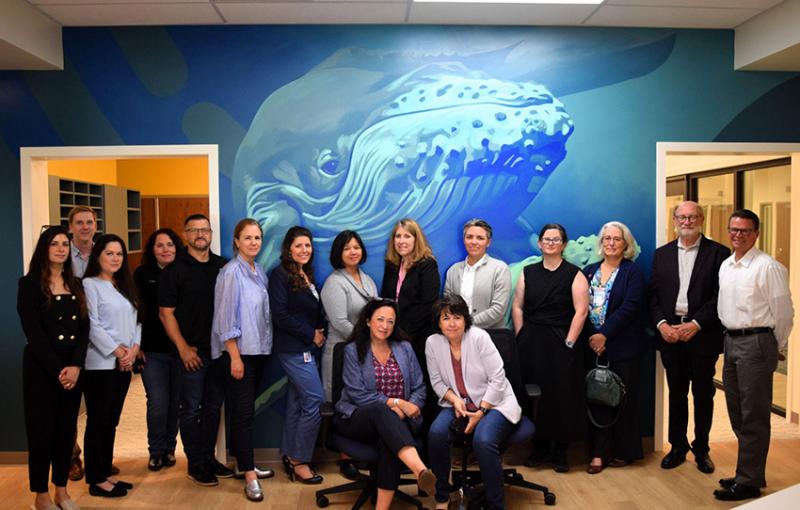 Senator Laird visits the soon-to-open Children’s Crisis Center in Santa Cruz, joined by team members and staff committed to expanding youth services
