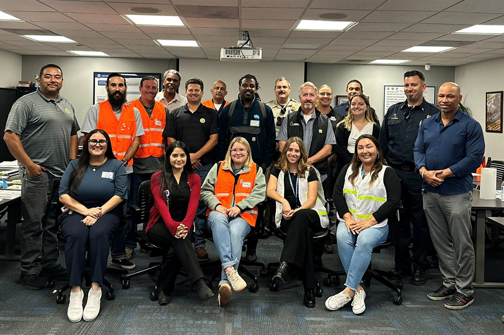 San Benito County District Representative Natalie Boston attends the California Water Service’s annual Emergency Operations Center Exercise in Salinas.