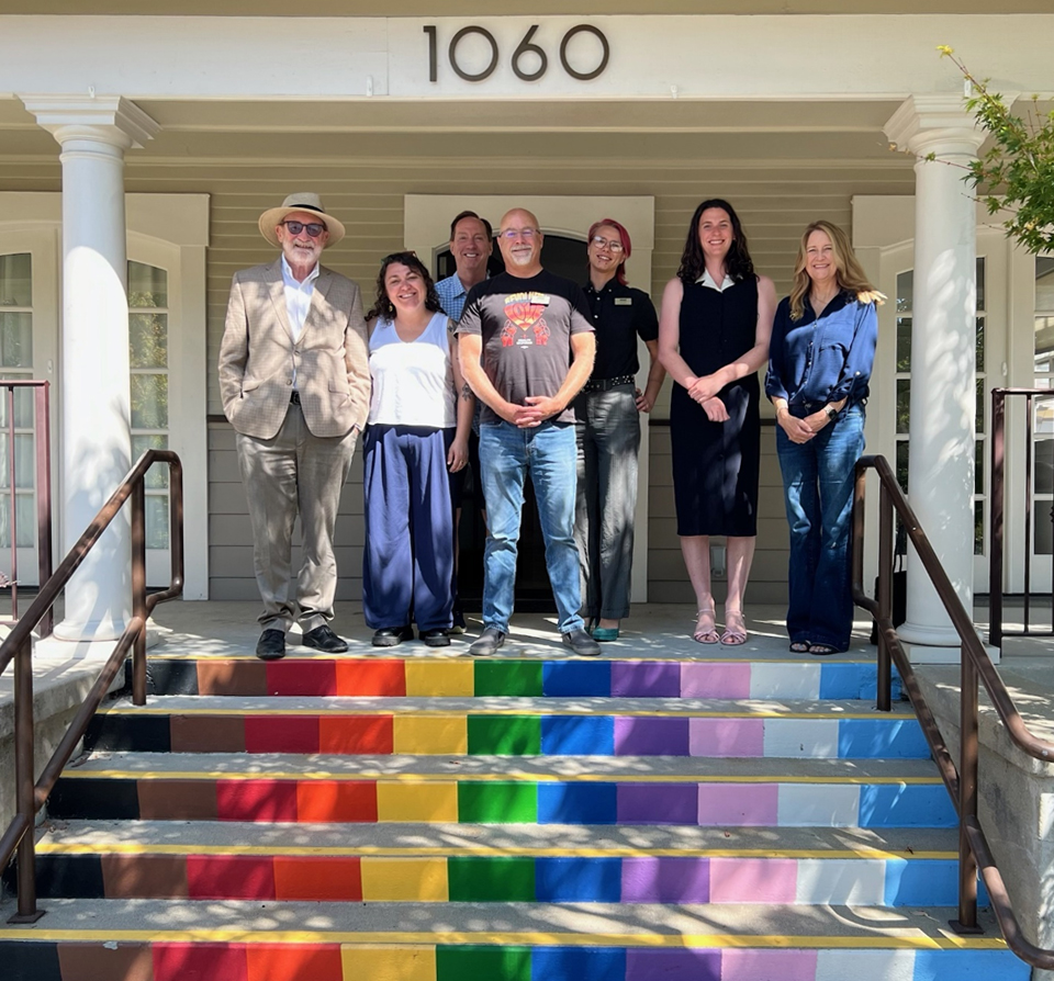 Senator Laird visits the GALA Pride and Diversity Center in San Luis Obispo.
