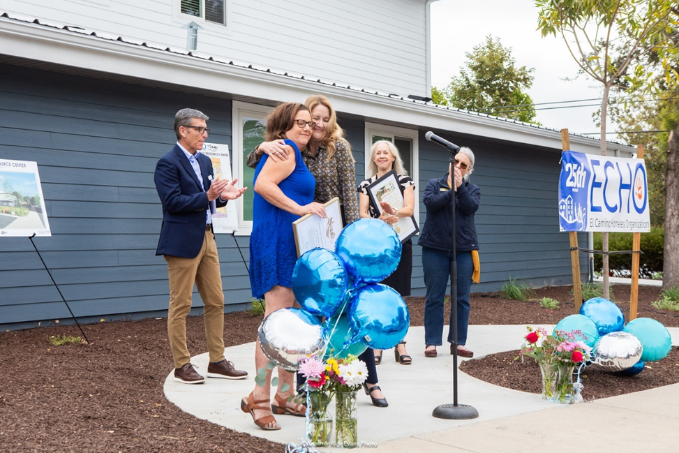 District Director Kara Woodruff attends ECHO ribbon-cutting in Atascadero.