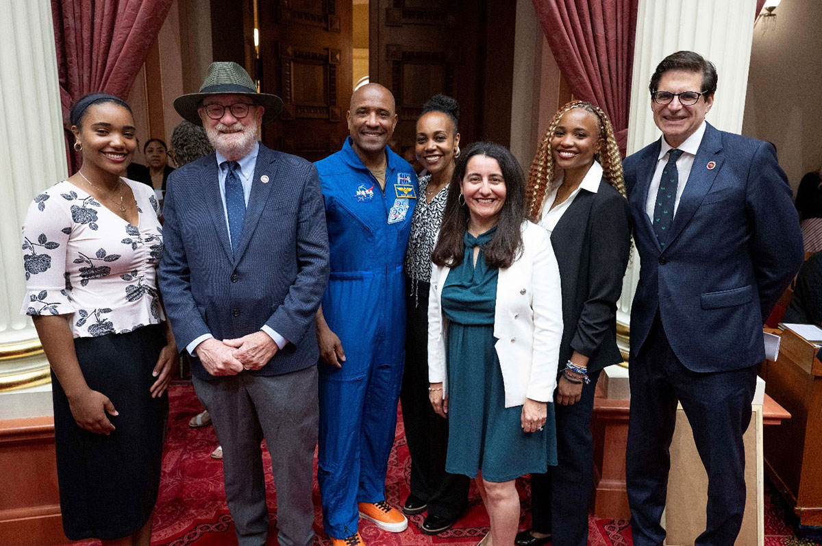 With NASA astronaut Victor Glover