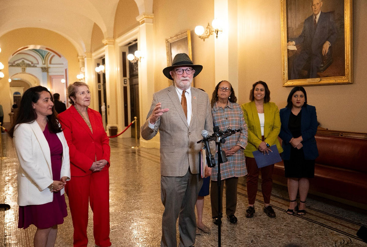 With leadership and budget subcommittee chairs